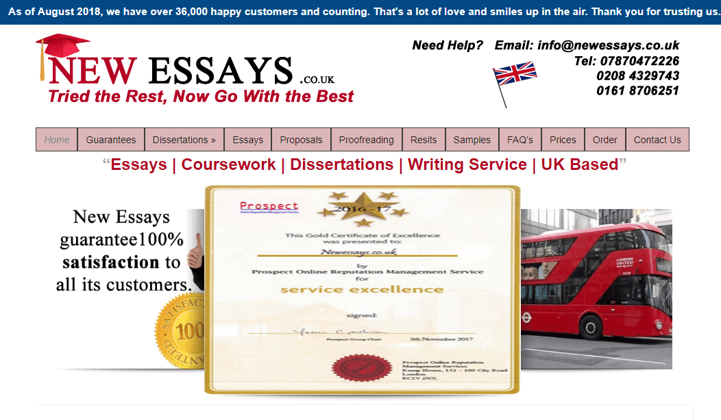 Essay writing services uk review